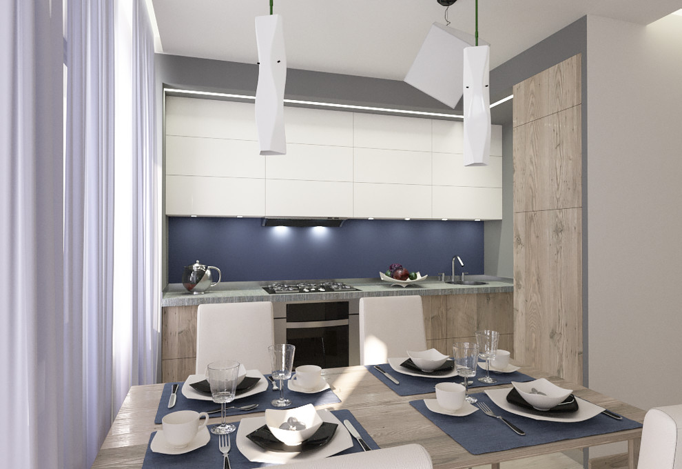 Обложка проекта: Светлая квартира 70 кв.м