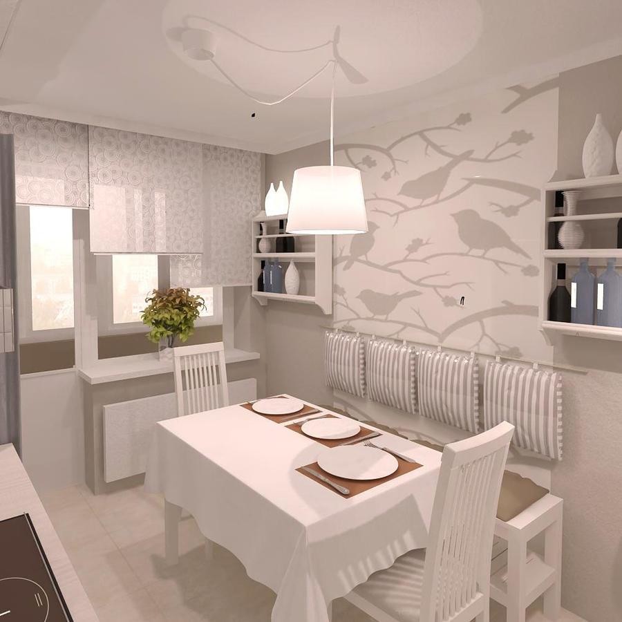 Эскизный проект кухни (10 кв.м) по ул. Академика Постовского