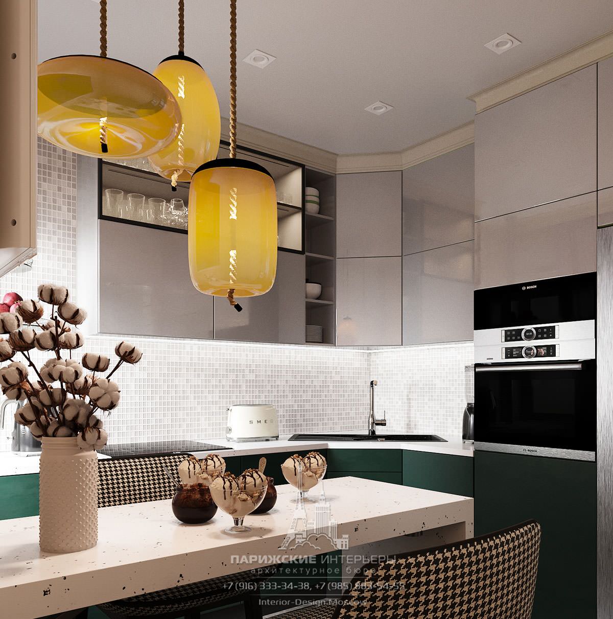 Дизайн двухуровневой квартиры для семьи с тремя детьми