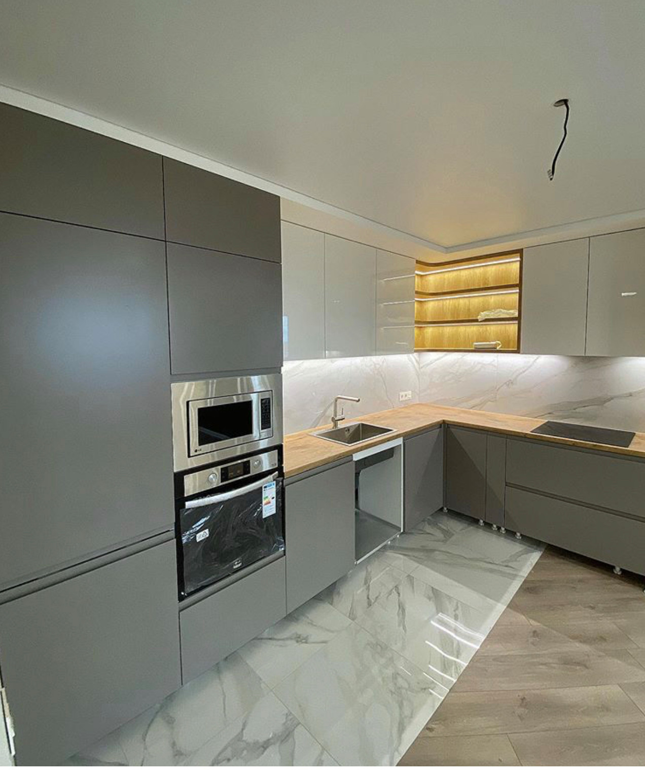 Ремонт 3х комнатной квартиры под ключ по дизайн-проекту