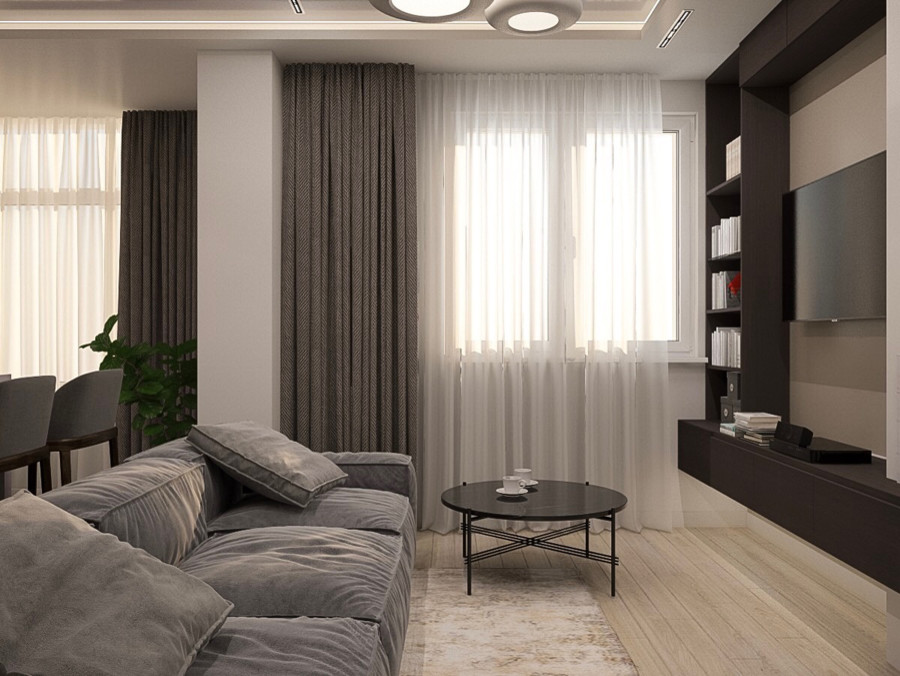 дизайн-проект интерьера квартиры по ул. Толстого