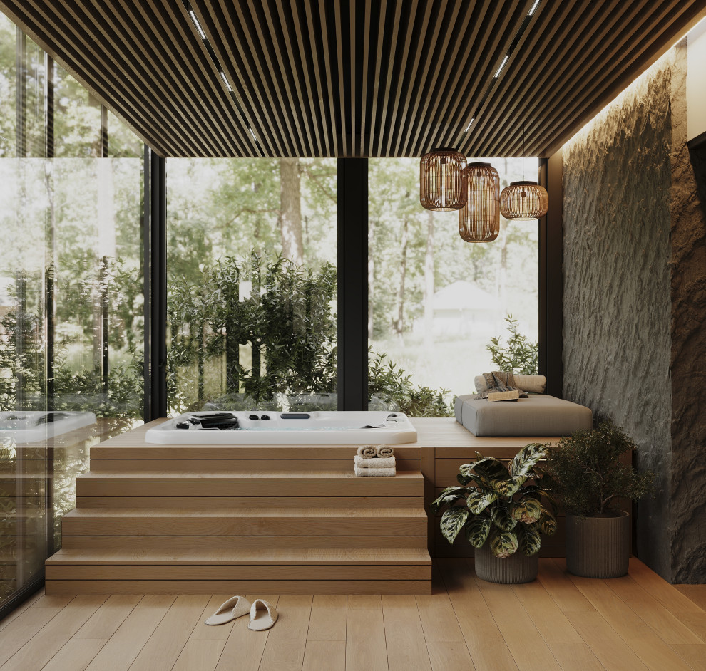 Дизайн интерьера дома в кп Урман— 174 м²