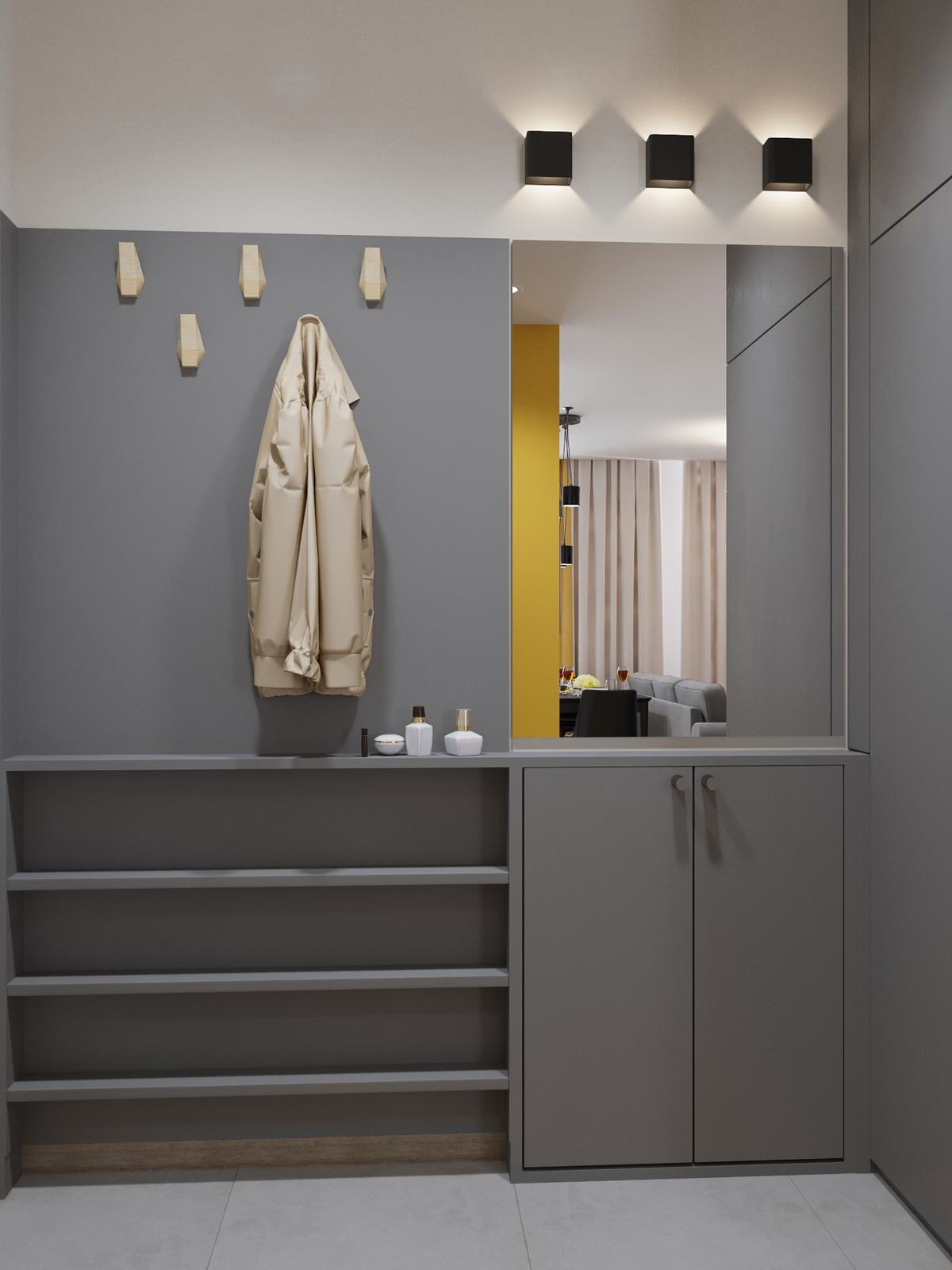 Трехкомнатная квартира в апарт-отеле