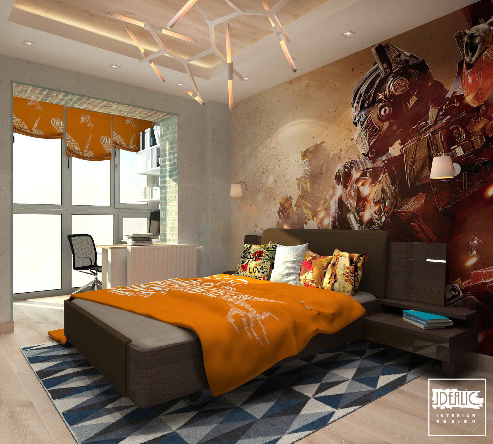 Прованс в загородной квартире