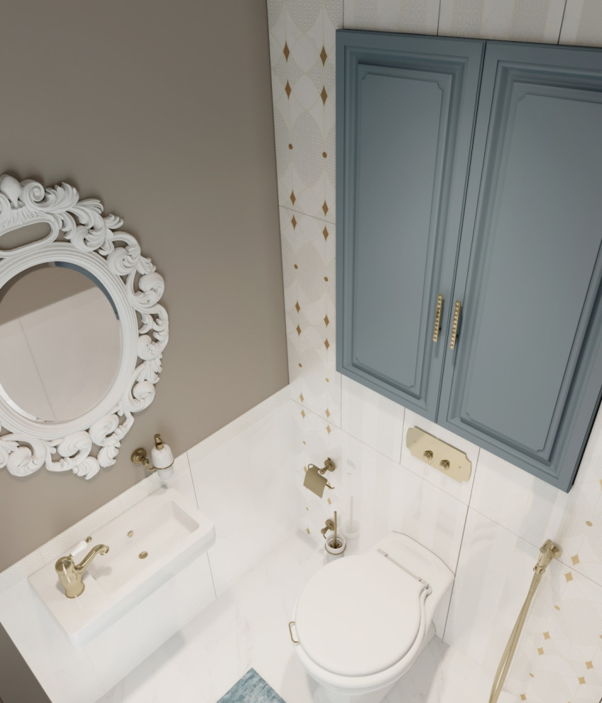 Санузел. В стиле Неоклассика