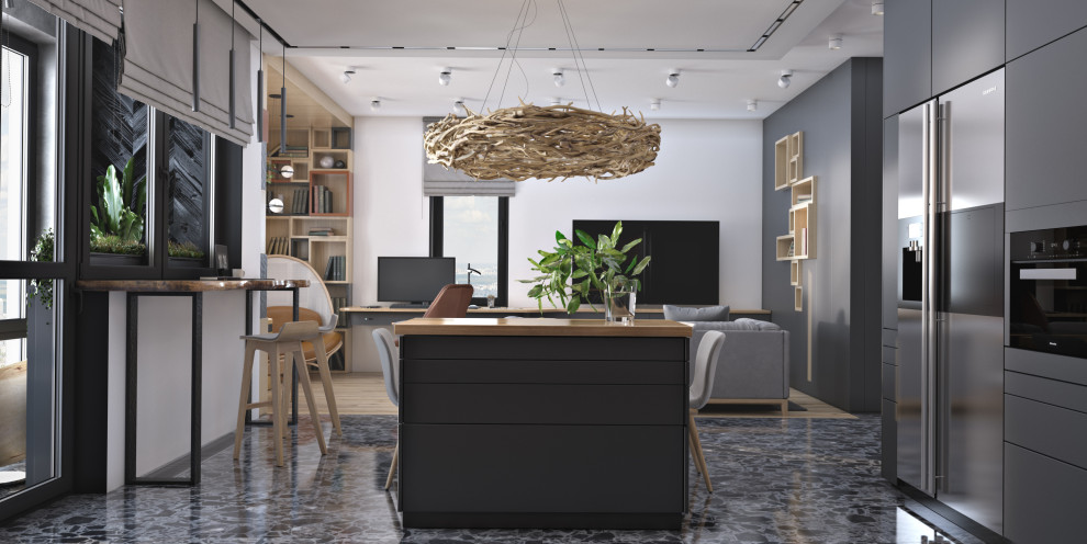 Дизайн-проект современной квартиры в ЖК "Филатов Луг"