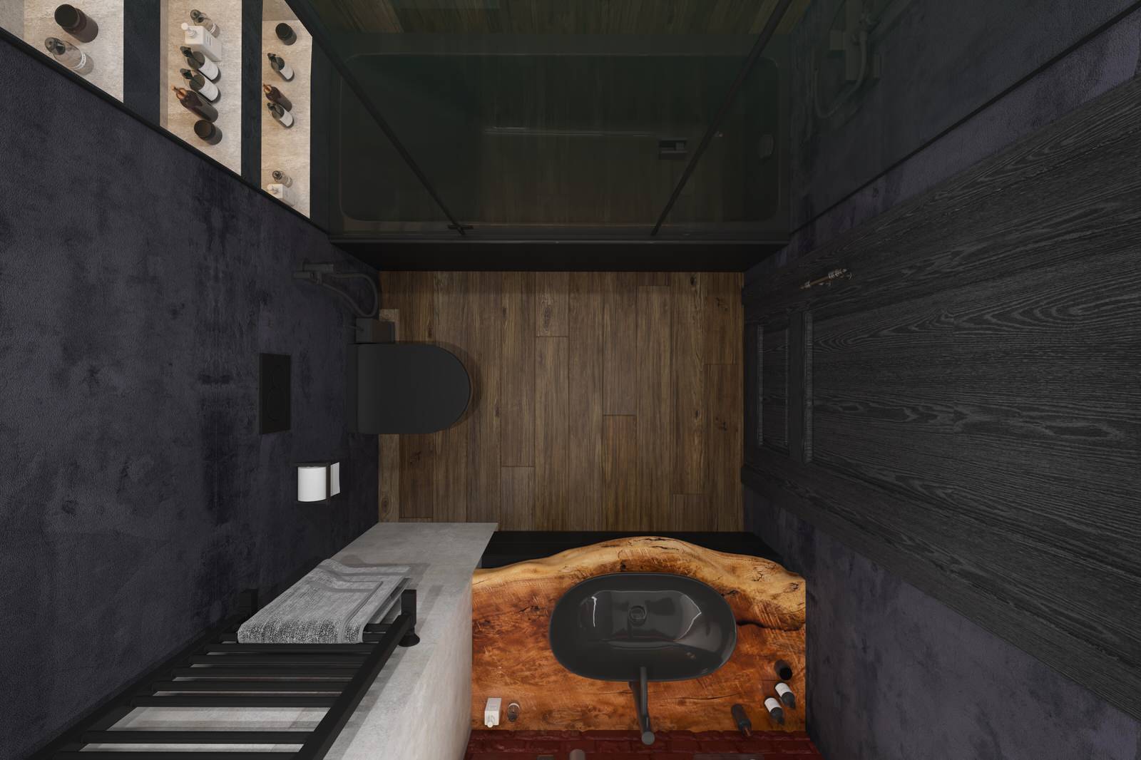 Квартира в стиле – барный лофт