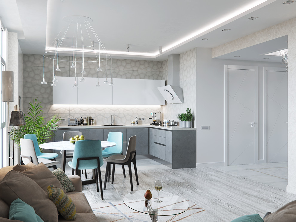 Дизайн-проект квартиры в ЖК "Дирижабль", 120кв.м