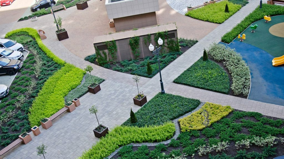 Благоустройство территории ЖК "Центральный"