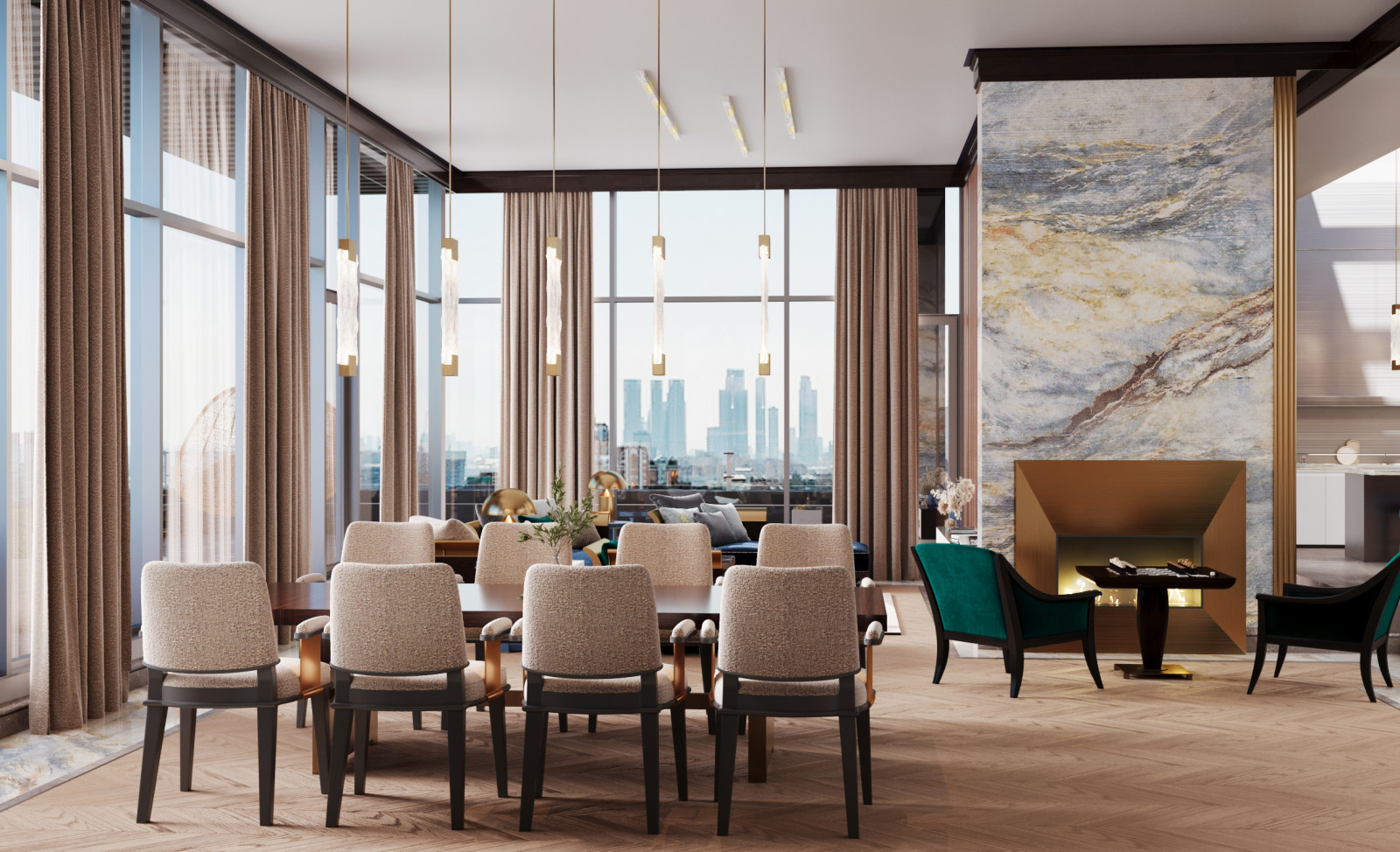 Пентхаус в ЖК на Брестской