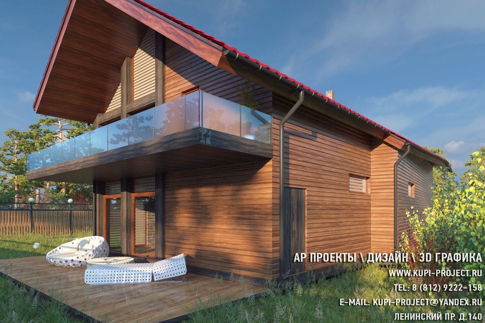 Дом 17x10 Лесное яблоко