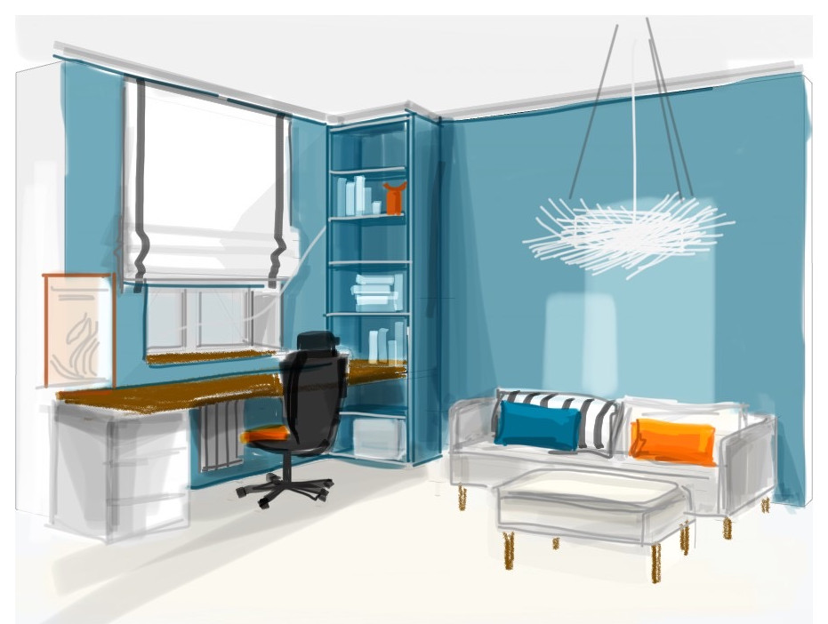 Смело и ярко для молодой пары