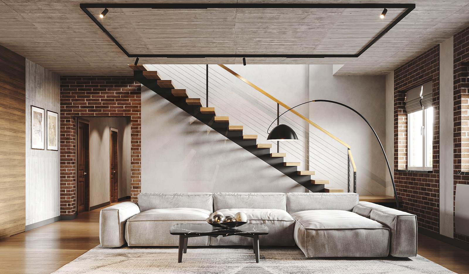 Современный дом в стиле минимализм