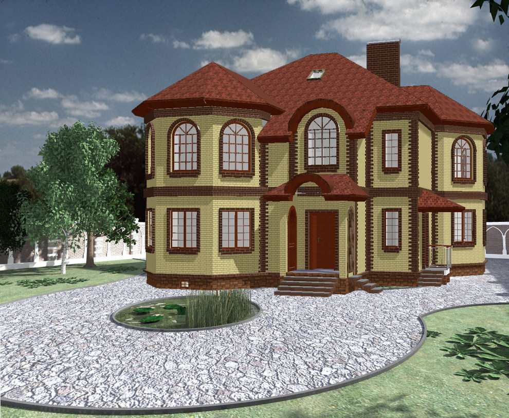 Вазуализации коттеджей и домов