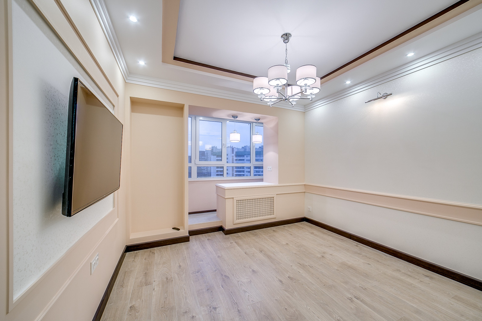 Классический дизайн квартиры 55м2