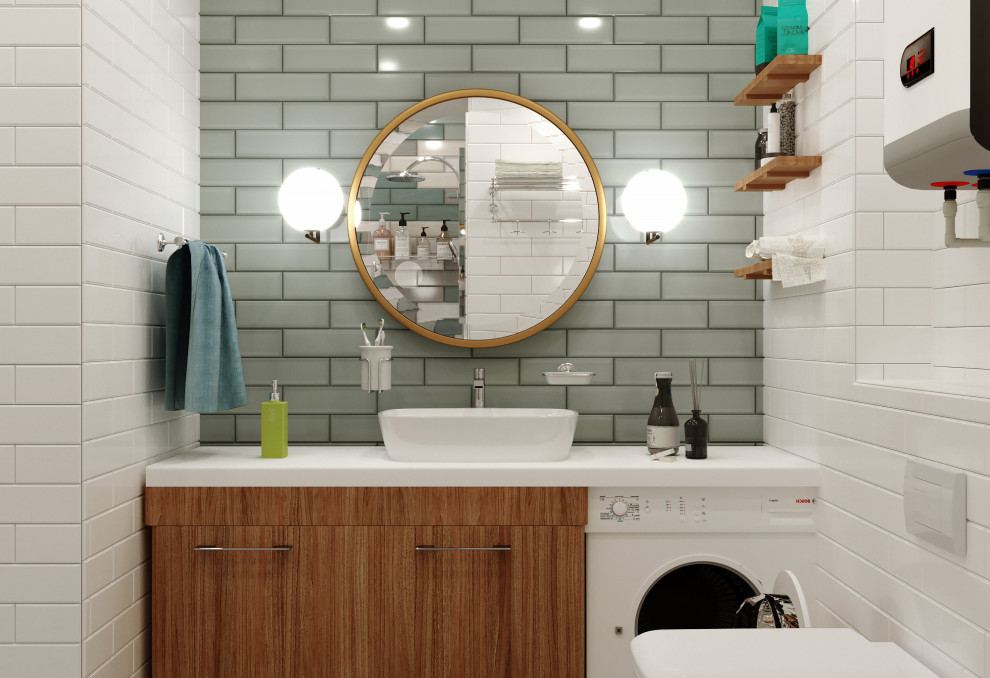 квартира для молодой семьи с ребёнком - санузел