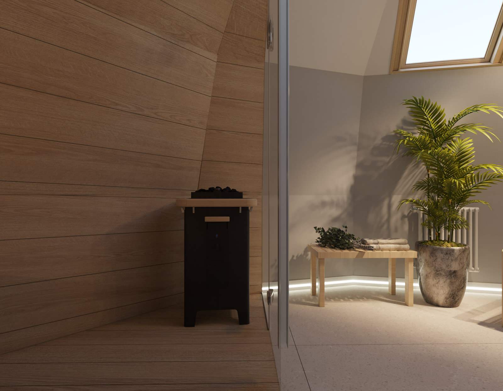 Купольный дом - сауна 25 кв.м.