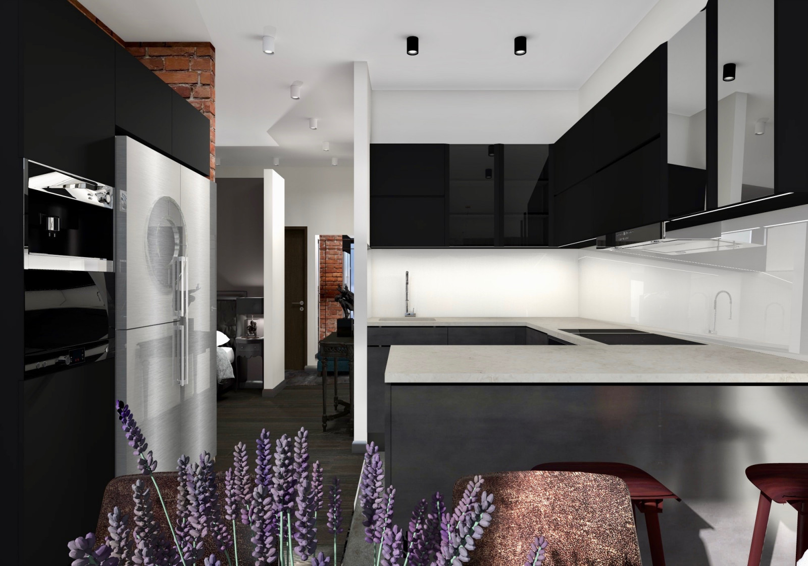 Студия 70м2 LOFT IN JAZZ в ЖК JAZZ Квартал