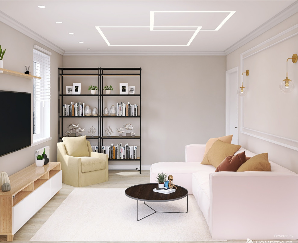 Проект двухкомнатной квартиры ЖК Олимп