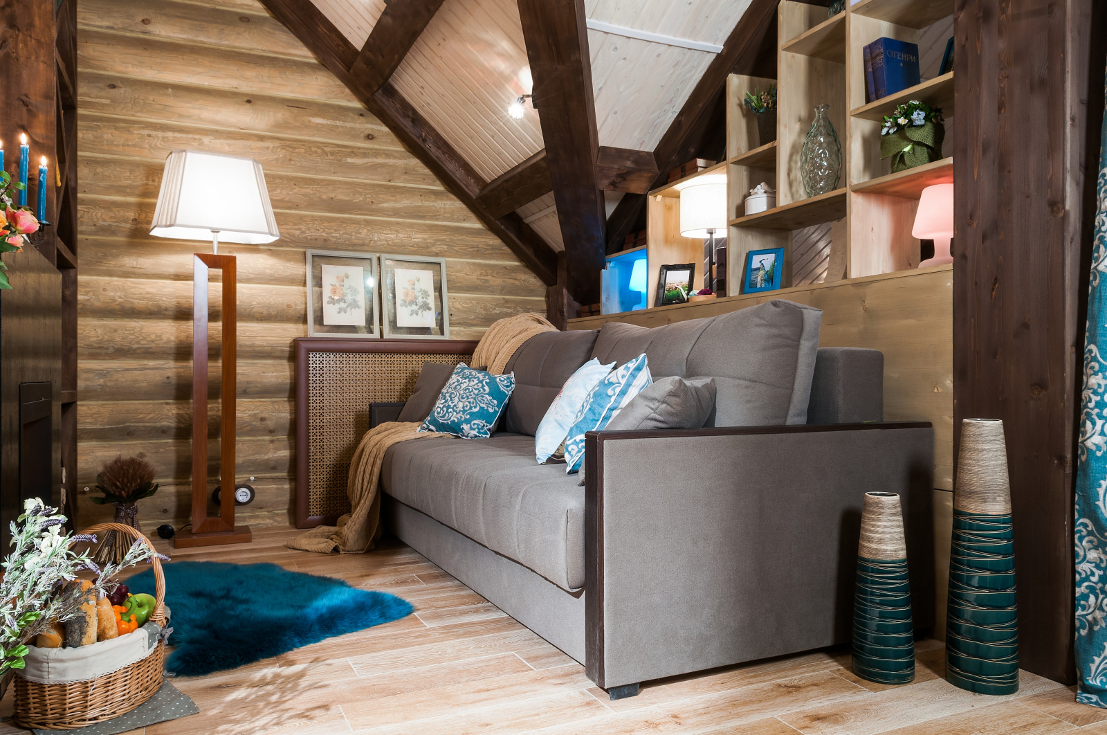 Яркие спальни