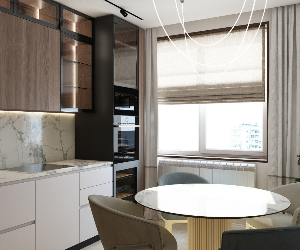 Кухня в ЖК Комфорт Парк