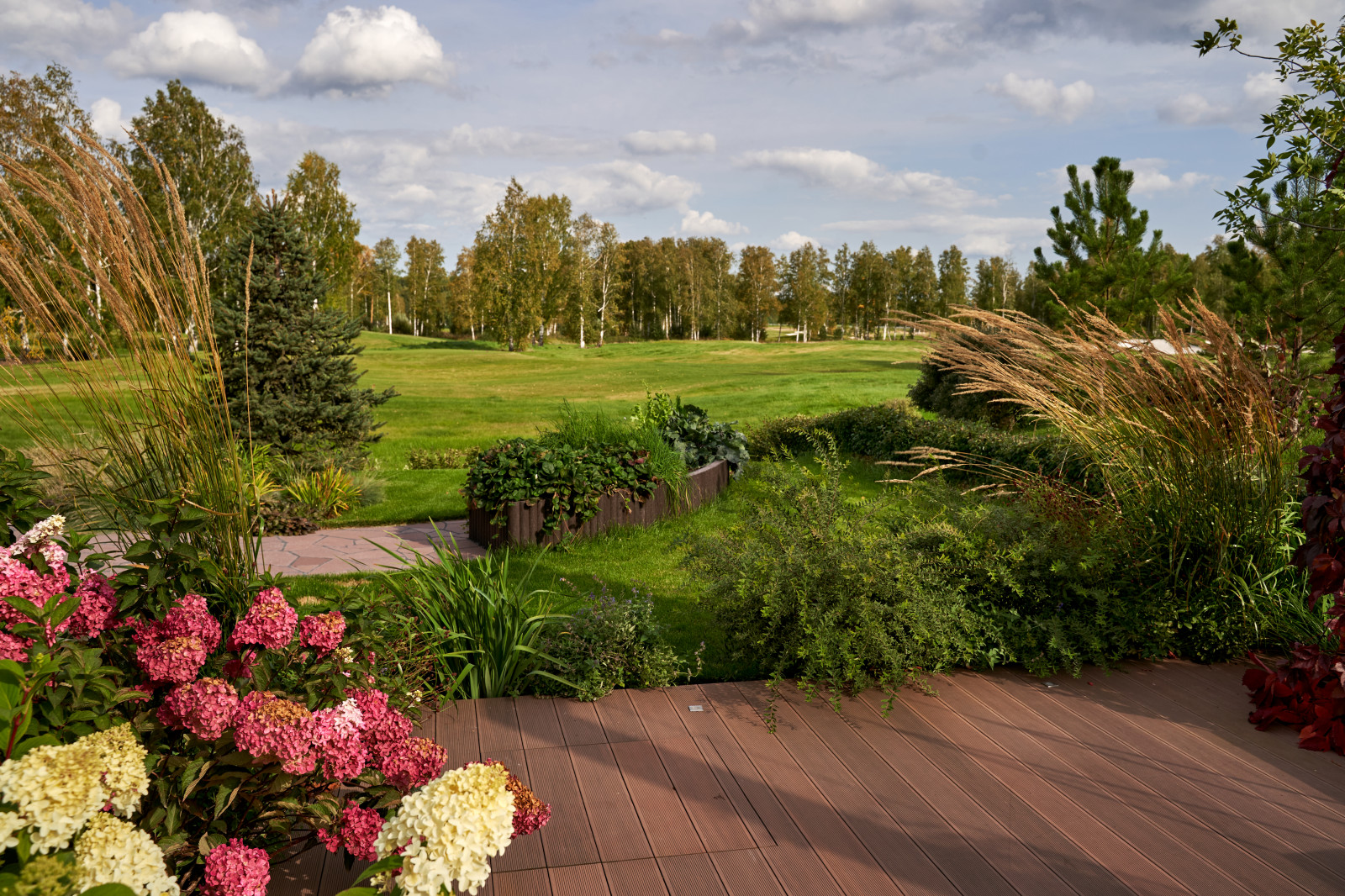 Участок с видом на гольф-поле