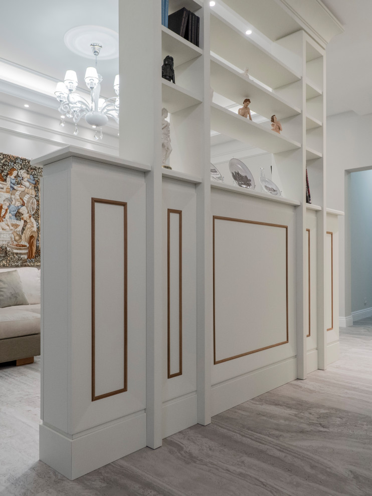 Комплексная меблировка квартиры в неоклассическом стиле