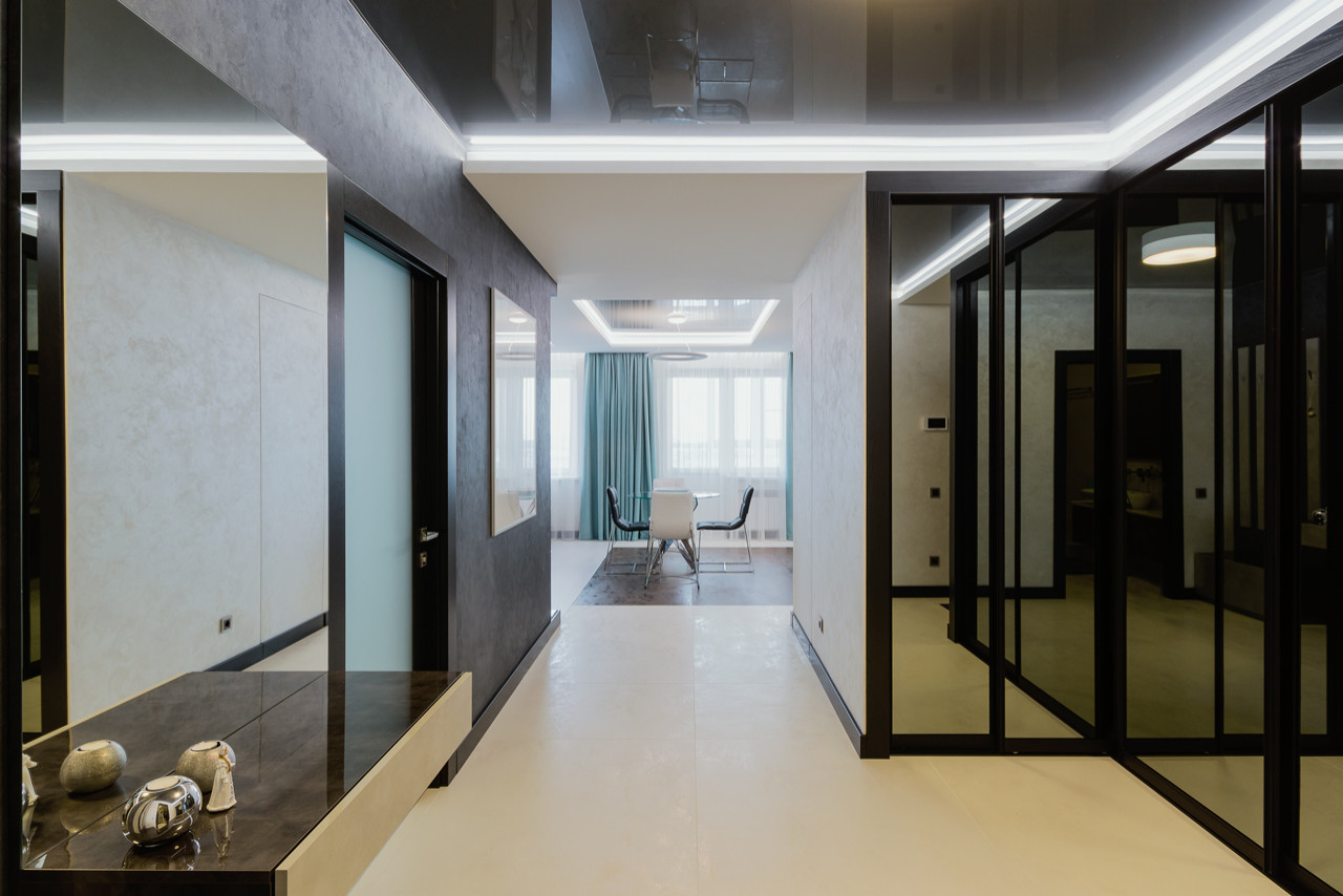 Обложка проекта: Интерьер городской квартиры "Торжество функциональности"