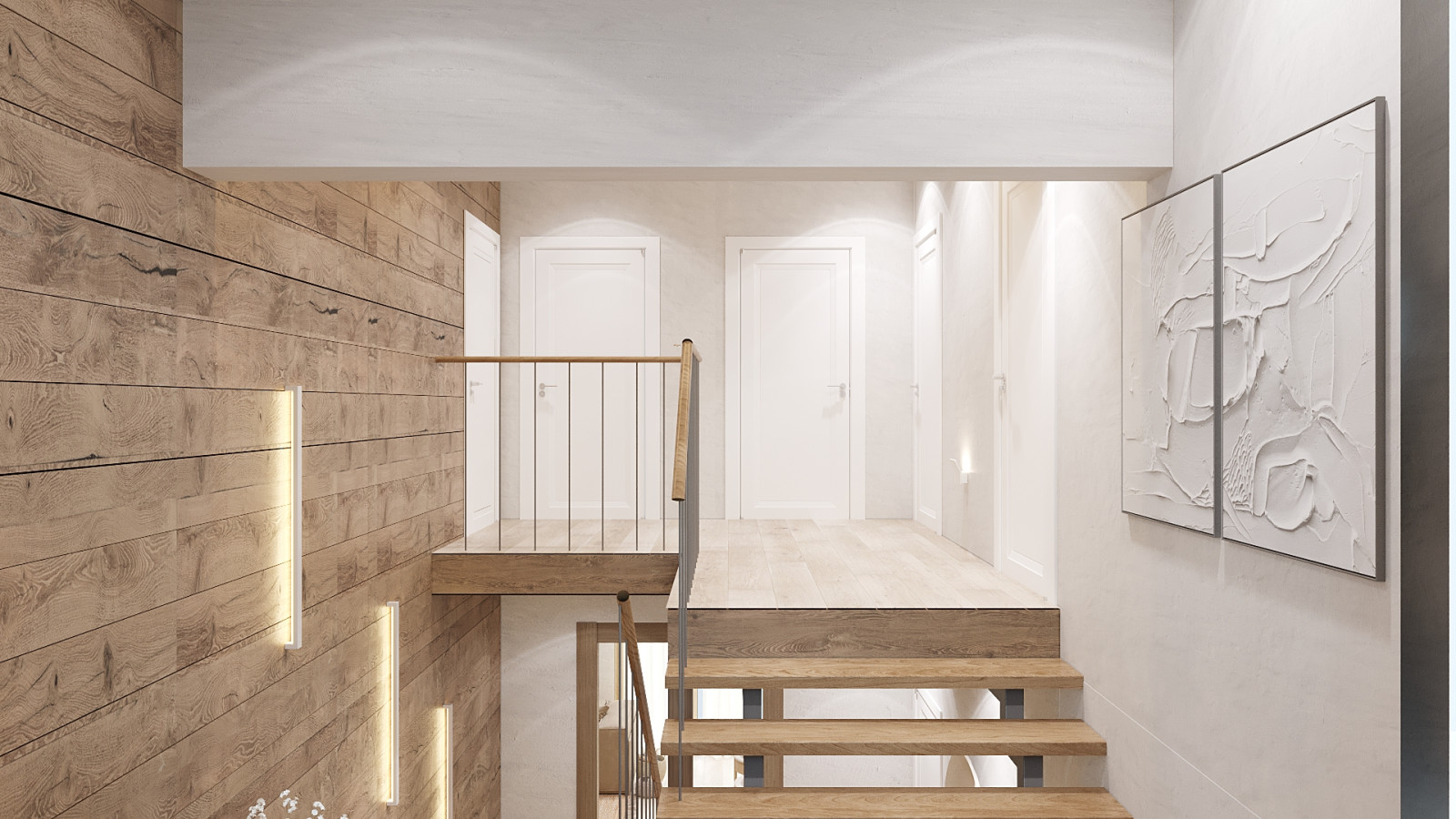 Интерьер дома у озера