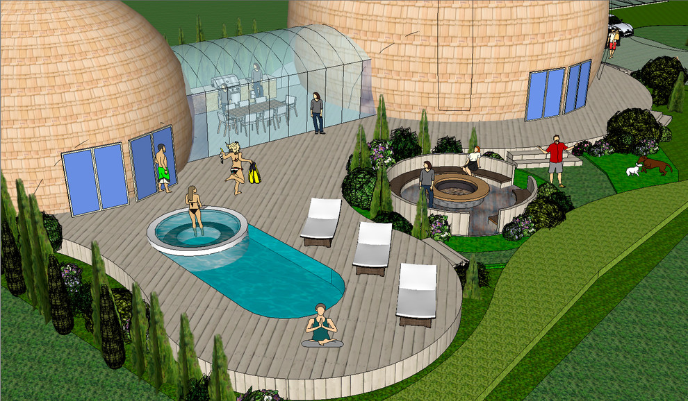 Купольное поместье в сердце леса