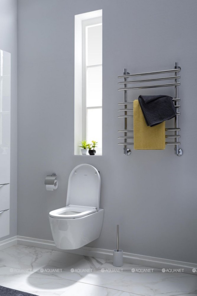 Интерьерное решение для поклонников угловой ванны