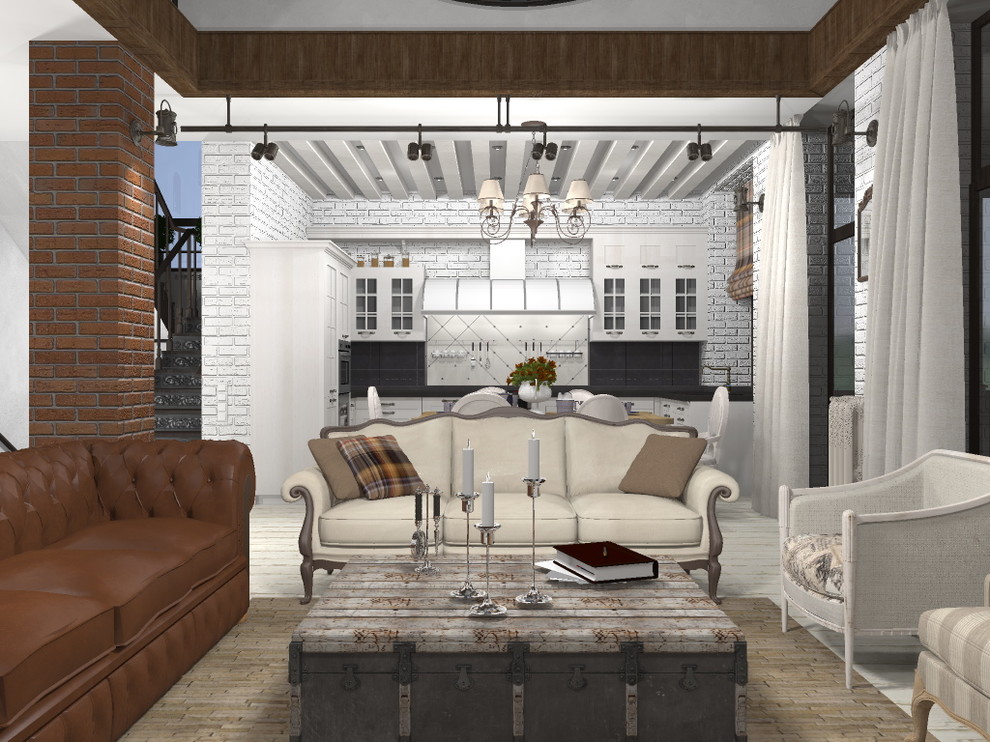 Дом в винтажном стиле