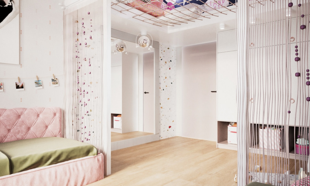 Интерьер квартиры для молодой семьи с тремя детьми