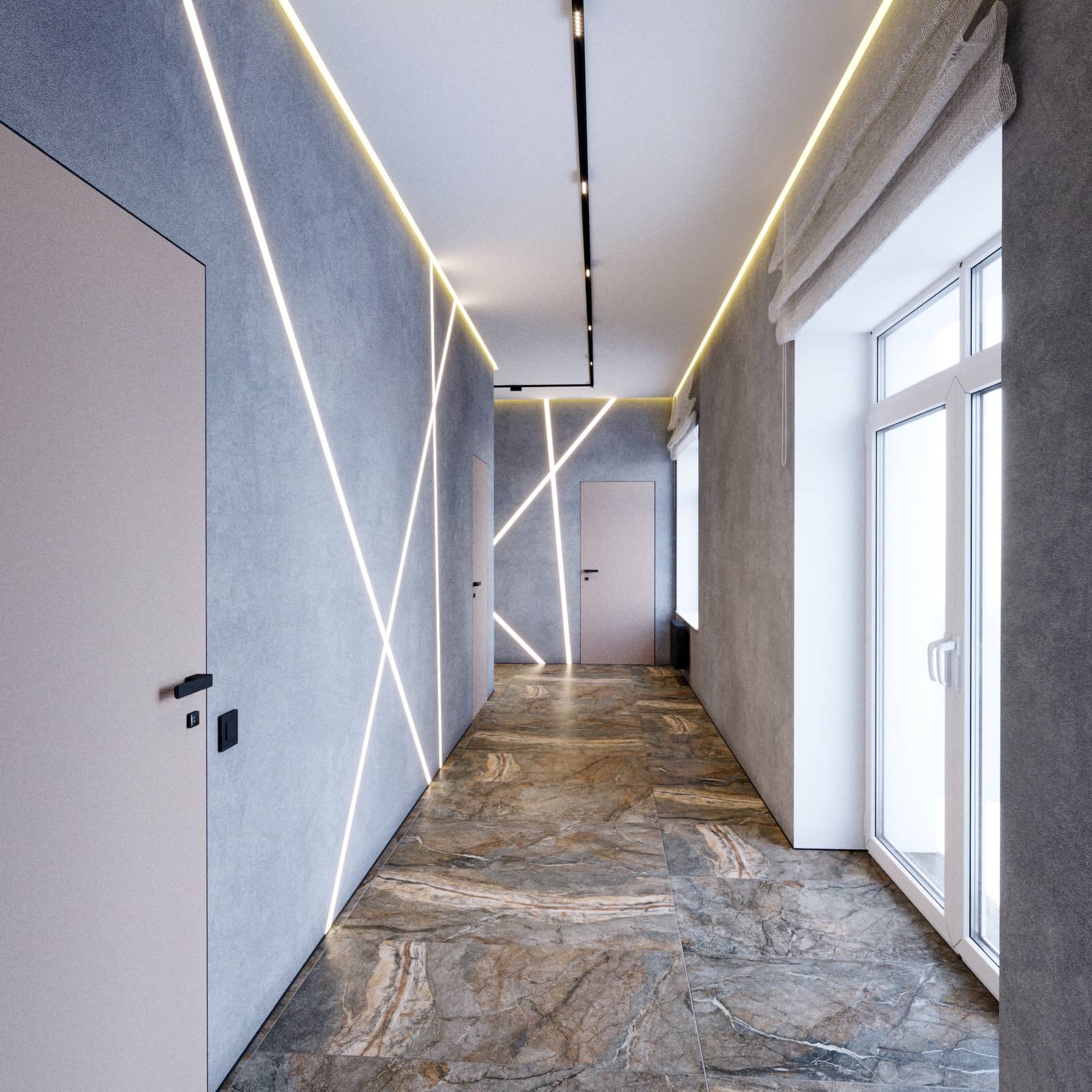 Дизайн дома 215 м. кв. в п. Экодолье