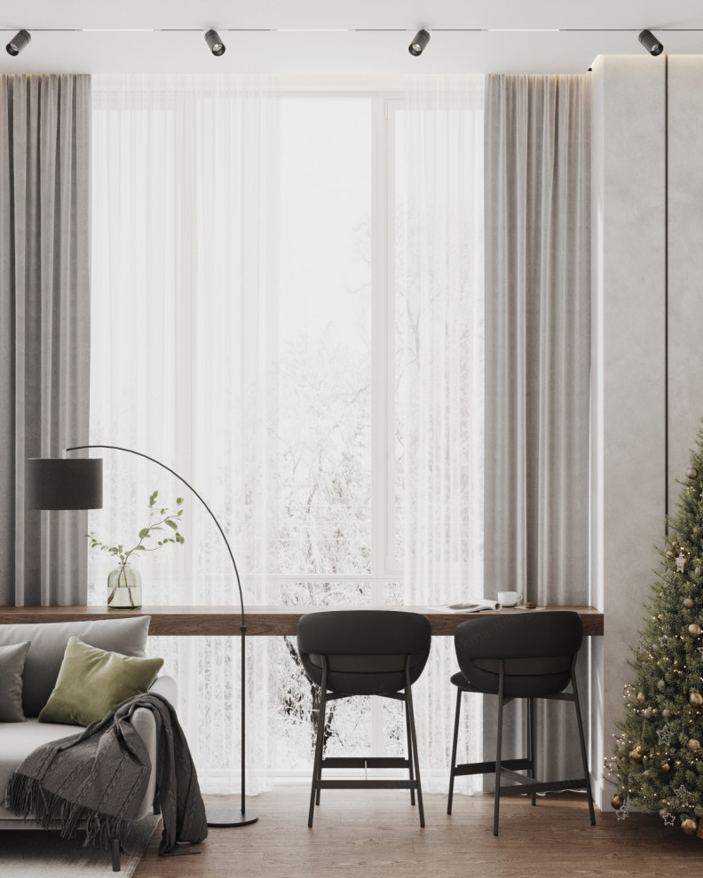 Дизайн проект 3 комнатной квартиры - ЖК ЗИЛАРТ