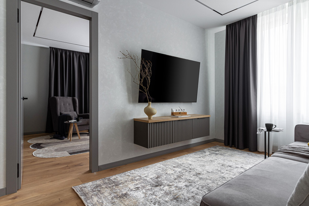 Дизайн проект для молодого человека, который предпочитает лаконичные интерьеры.