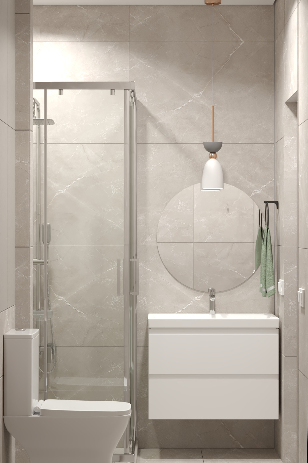 Двушка из однушки (37 кв.м) в Краснодаре