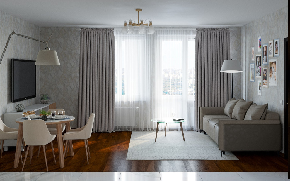 Спальня, детская и кухня в ЖК Статус