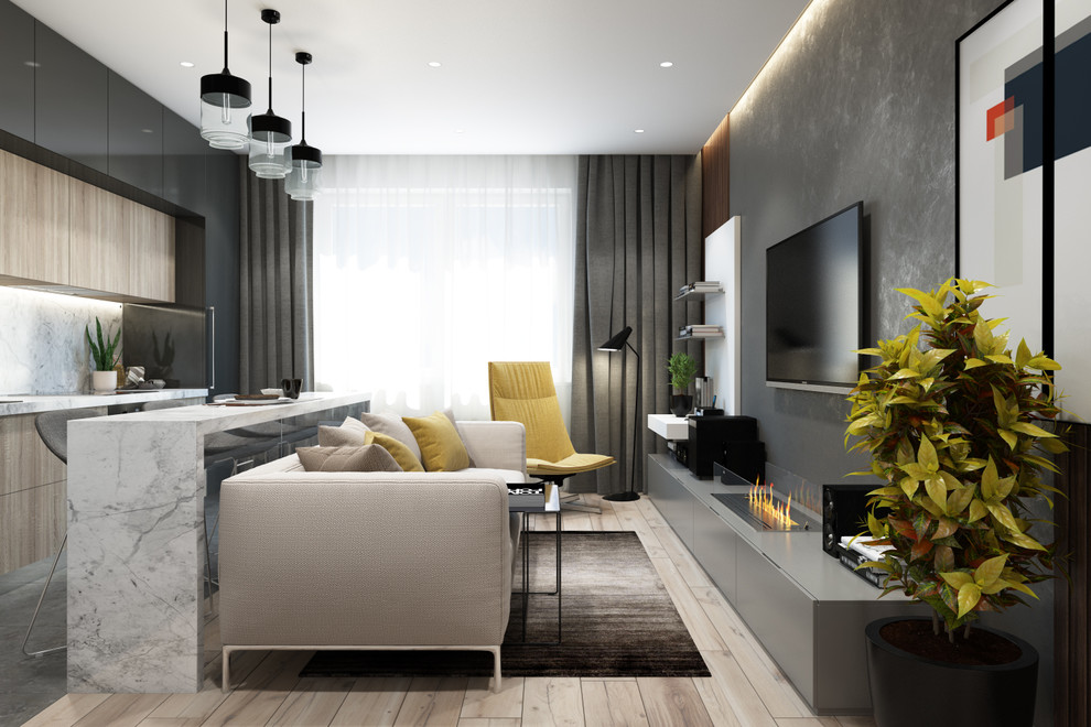 3-х комнатная квартира в  ЖК "Поколение", 65 м2