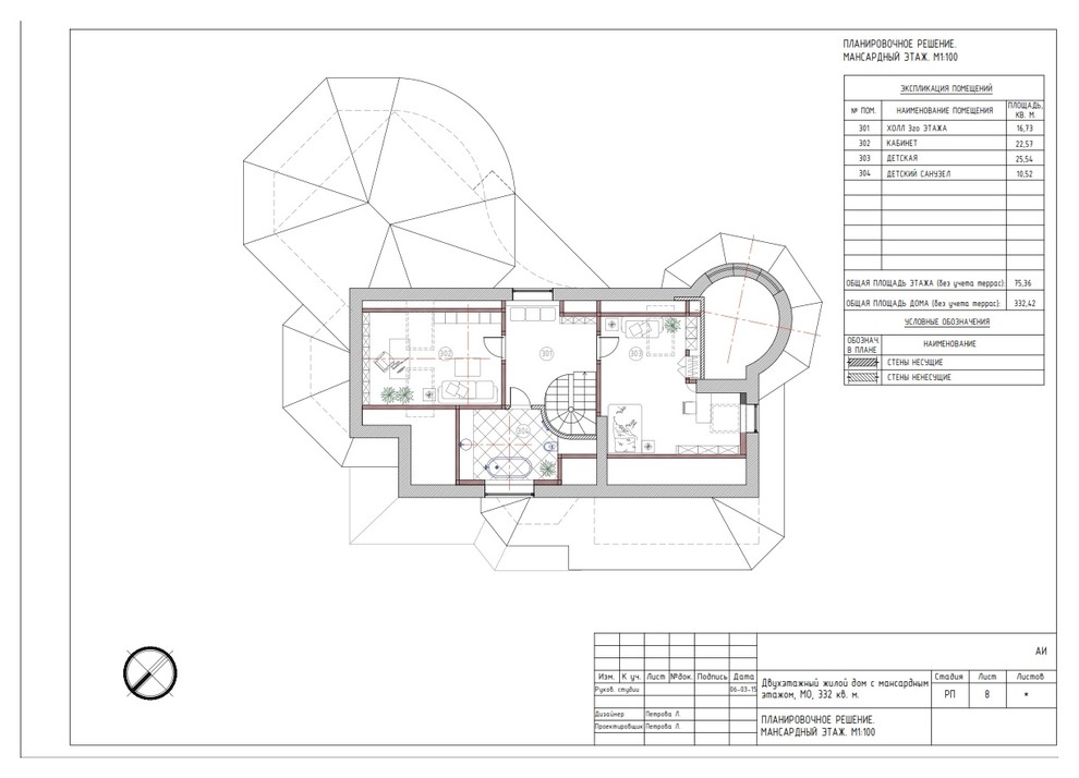 Успенский лес 1-3этаж /335m2