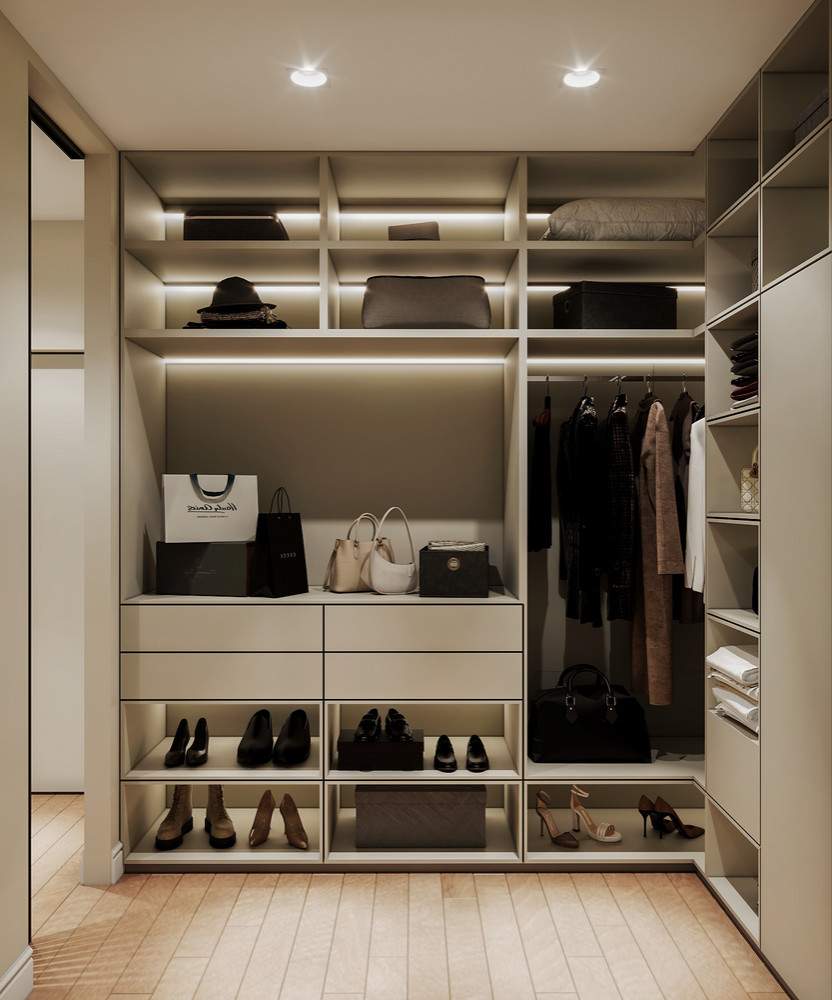 Дизайн-проект трехкомнатной квартиры в современном стиле