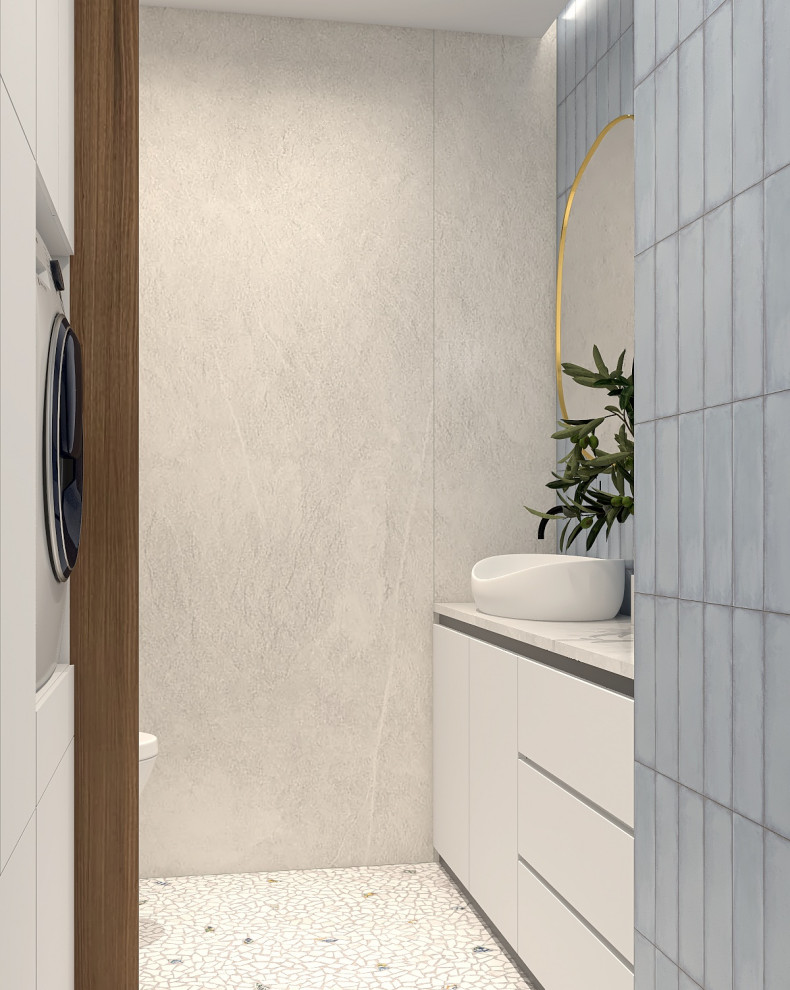 Дизайн интерьера в трехкомнатной квартире в Красногорске для семьи с двумя детьм