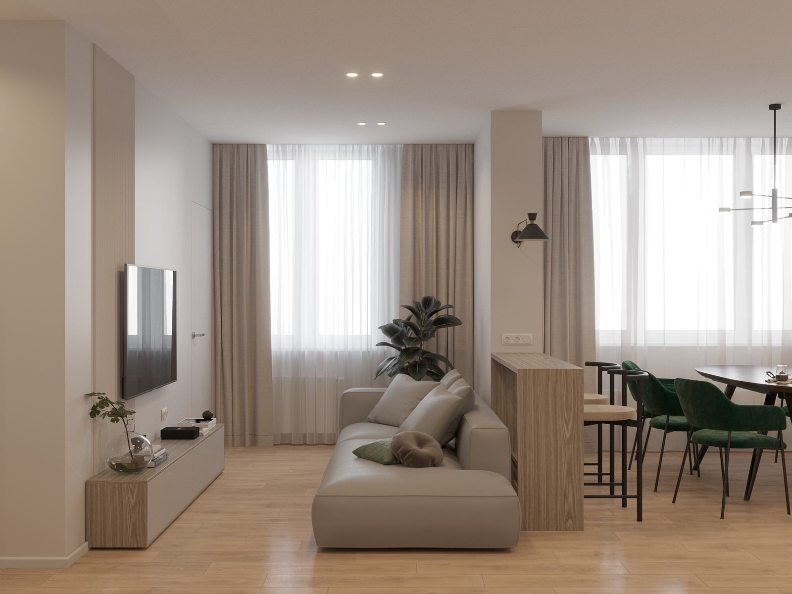 Квартира в г. Екатеринбург. Жилой комплекс SOHO Suite house