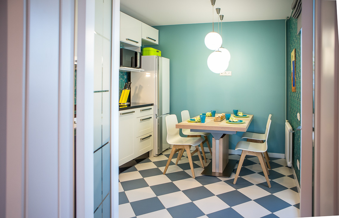 Квартира в Москве 100м2 (Дизайнер Мария Соловьёва-Сосновик)