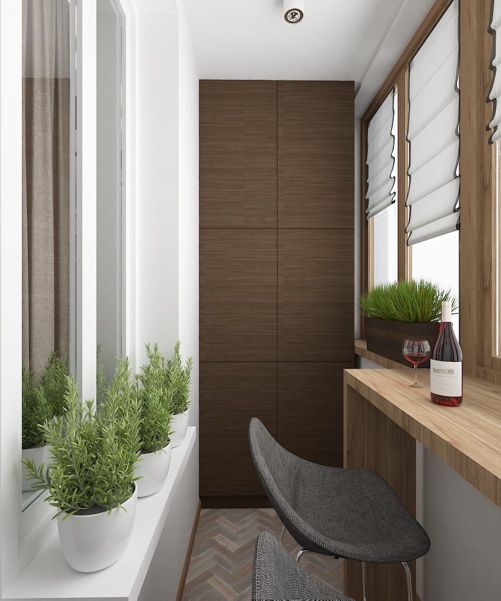 Обложка проекта: Современный балкон