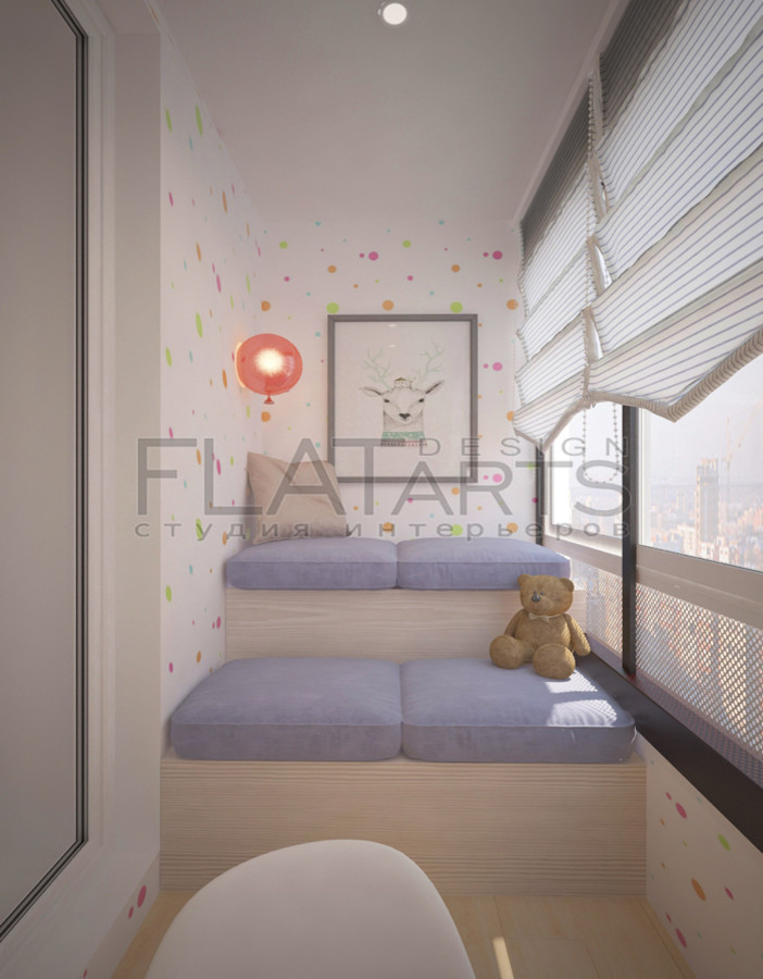 Дизайн 3-ной квартиры в современном, с элементами эко-стиля