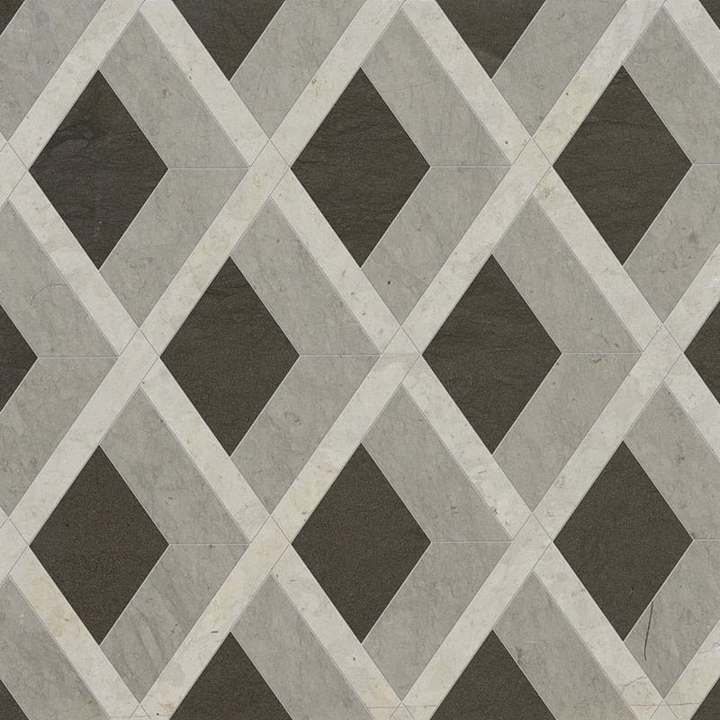 Мраморная мозаика: геометрия