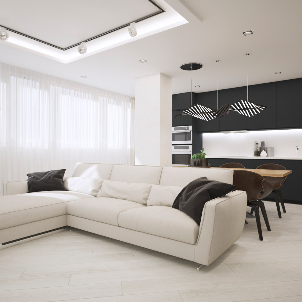 Дизайн 1-комнатной квартиры в современном стиле