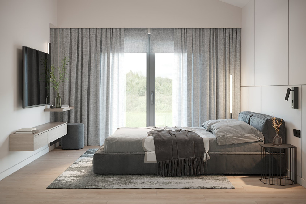 Дизайн интерьера дома 71 м² минимализм Ольховка Кантри Клаб