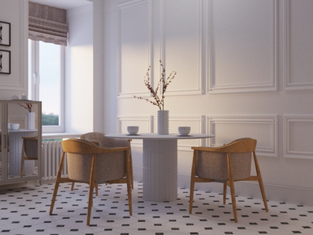 Обложка проекта: Квартира Большая Московская (визуализации)